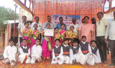 नाशिक जि.प.अध्यक्ष चषक बीटस्तरीय स्पर्धेत तपनपाडा शाळेचा प्रथम क्रमांक..!