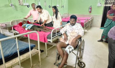 शेतात काम करताना अस्वलाचा हल्ला.! २ जण गंभीर...