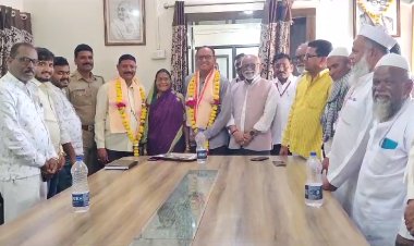 जाज्वल्य दैवत हजरत पीर गैबी बाबा यात्रा निमित्त, पोलीस प्रशासनाच्यावतीने आढावा बैठक...