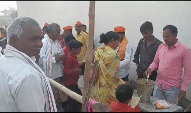 तामसा येथील बारालिंग देवस्थानची 150वर्षाची भाजी भाकरीची परंपरा...