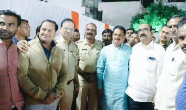 राम दरबाराची खा. सुधाकर श्रृंगारे यांनी केली पाहणी, 19 जानेवारी रोजी विधीवत पुजन करून होणार लोकार्पण...