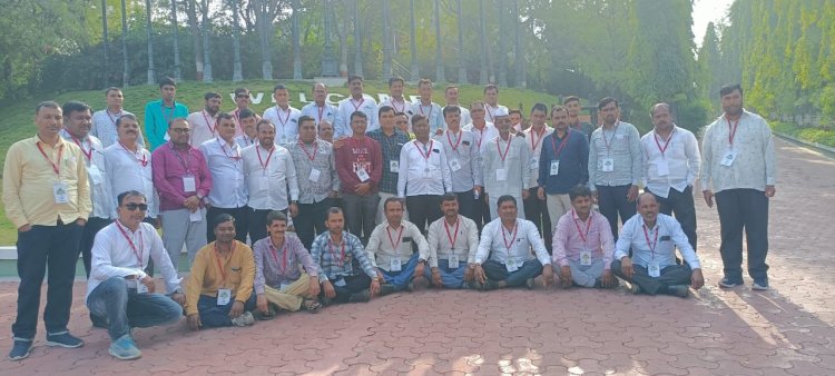 खडक सुक्याने येथील शेतकऱ्यांचा अभ्यास दौरा संपन्न.! शेतकऱ्यांनी व्यक्त केले समाधान...