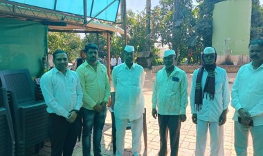 वरवंडी ग्रामपंचायत सदस्यांनी घेतली रस्त्याच्या कामासाठी  झिरवळांची भेट...