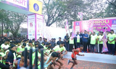 उपमुख्यमंत्री देवेंद्र फडणवीस यांच्या उपस्थितीत,  जल्लोषपुर्ण व उत्साहाच्या वातावरणात पार पडली ‘गडचिरोली महा मॅरेथॉन 2024’