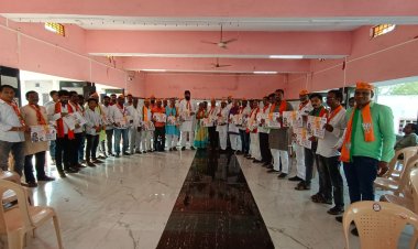 पाटणबोरी येथून भाजपाचे "गाव_चलो_अभियान"