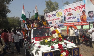 २२ वर्षांनंतर बिएसएफ जवानाची सेवा समाप्तीमुळे घर वापसी