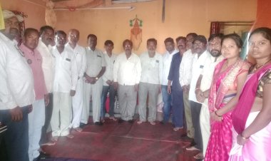 वलखेड येथे सुतार लोहार संघटनेची तालुका बैठक संपन्न...