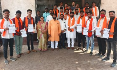 अहमदपुर युवासेना नुतन पदाधिकारी नियुक्ती...