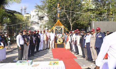 शहीद प्रसाद क्षीरसागर यांचा स्मृतिदिन साजरा...