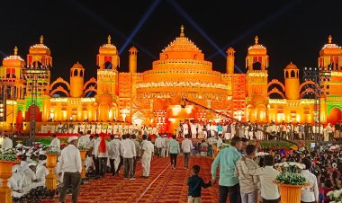 उबाठा गटाचे खेड तालुक्याचे नेते बाबाजी काळे यांच्या मुलाच्या लग्नात तोबा गर्दी, आमदारकीची रंगीत तालीम...!