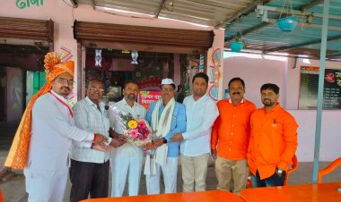 भारतीय जनता पार्टी ओबीसी मोर्चाच्या जिल्हा उपाध्यक्षपदी रमेश आहेर...