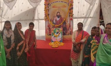 उमरखेड येथे संत रविदास महाराज जयंती साजरी...