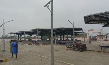 कोटयावधी रूपये खर्चून बांधलेल्या, नवनिर्मीत मार्केट मध्ये घाणीचे साम्राज्य...