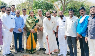 भक्तीस्थळाला खा. सुधाकर श्रृंगारे यांच्या प्रयत्नातून ४५ लक्ष निधी मंजूर...