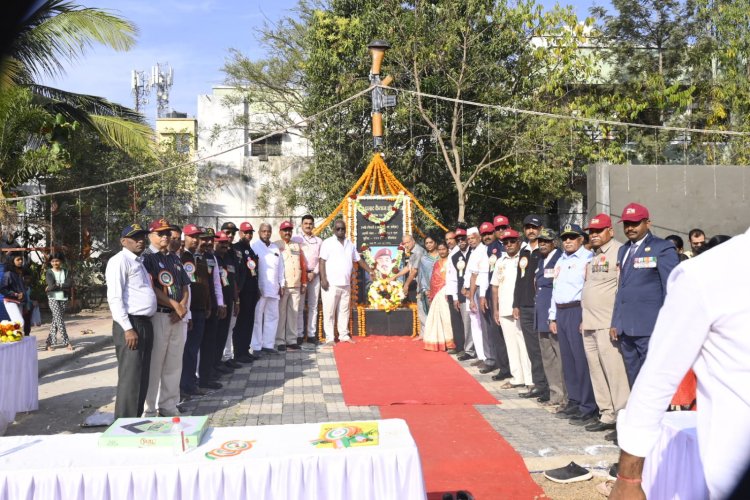 शहीद प्रसाद क्षीरसागर यांचा स्मृतिदिन साजरा...