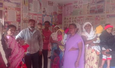 पालखेड बंधारा परिसरात पोलिओ लसीकरण..