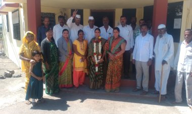 इंदोरे ग्रामपंचायत सरपंचपदी रोहिणी गवळी...