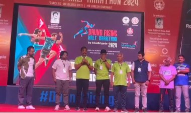 दौंड रायसिंग हाफ मॅरेथॉन २०२४  स्पर्धचे आयोजन...