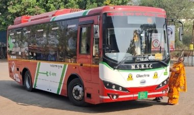 सप्तशृंगगडासाठी ई-बसला प्रवाशांकडून प्रतिसाद.! आठवड्यात २ लाख ३२ हजारांचा व्यवसाय...