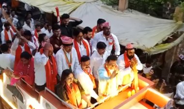 छोटे मियाँ'च्या रोड शोला अल्पप्रतिसाद.! कळमनुरी करांनी फिरवली पाठ...