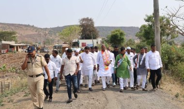 कोल्हे हे तर महागद्दार-दिलीप मोहीते पाटलांचा कोल्हेंवर हल्लाबोल,खेड तालुक्यात आढळऱाव पाटील यांच्या प्रचारदौऱ्याला प्रचंड प्रतिसाद..!