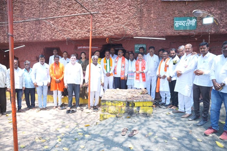 महाविजय २०२४ अंतर्गत खा. सुधाकर शृंगारे यांचा मतदारसंघात दौरा...