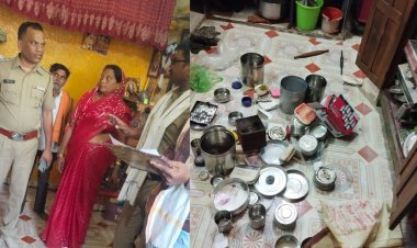 मुडाना येथे धाडसी चोरी.! 1 लाख 70 हजार नगद आणि सोनं / चांदी लंपास...