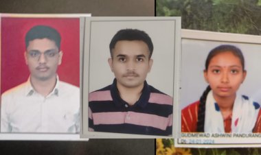 फुले महाविद्यालयाची यशाची उज्वल परंपरा कायम.! विज्ञान शाखेतून कु. तुषार चाटे केद्रात प्रथम...