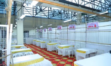 लोकसभा निवडणूक मतमोजणीसाठी लातूर प्रशासन सज्ज.! मतमोजणी केंद्रात मोबाईल, इलेक्ट्रॉनिक वस्तू आणण्यास सक्त मनाई