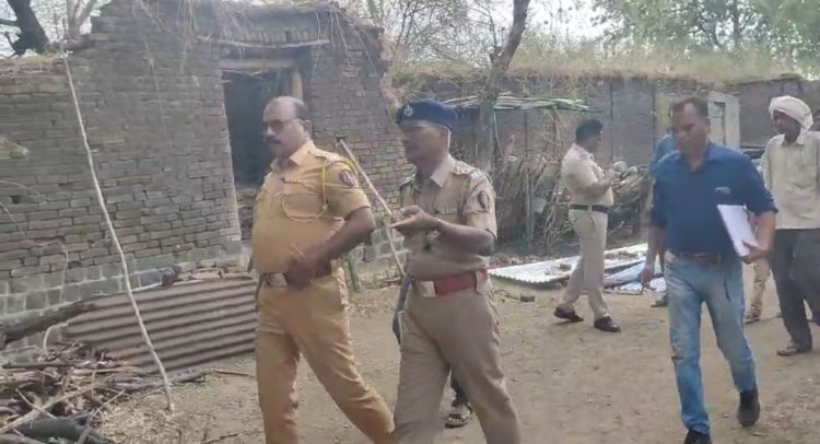 शेतात राहणाऱ्या कुटुंबाला तलवार आणि पिस्तूलचा धाक दाखवून दरोडेखोरांनी लुटलं.! महागाव तालुक्यातील घटना...