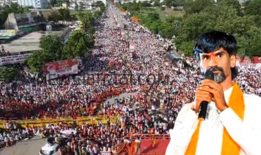 छगन भुजबळाचे ऐकून सरकारला भोगांव लागेल.! हिंगोलीतील सभेतून जरांगे पाटलांचा इशारा...