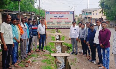 विश्व विजेता पत्रकार संघटना शाखा पाटणबोरी फलकाचे व कार्यालयाचे अनावरण...