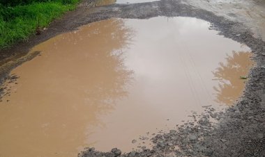 तळेगांव दिंडोरी ते इंदोरे रस्त्याची लागली वाट शेतकऱ्यांमध्ये संताप...