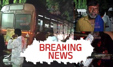 ST चालकाने मद्यप्राशन करून केला एसटीचा अपघात.! वारकरी थोडक्यात बचावले... काहींना दुखापत...