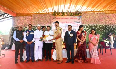 माजी सैनिकांच्या कार्याचा व शिस्तीचा आदर्श घ्यावा - पोलीस निरीक्षक रघुनाथ शेगर...