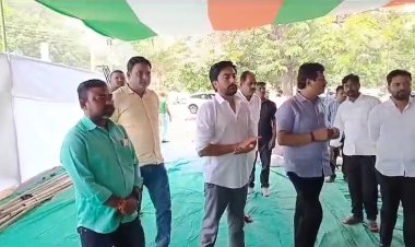 उद्या लातुरात काँग्रेसची विभागीय बैठक आणि मराठवाड्यातील नवनिर्वाचित तीन खासदारांच्या सत्कार समारंभाचे आयोजन..! आ. धीरज देशमुख यांनी घेतला तयारीचा आढावा