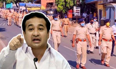 भाजप आमदार नितेश राणेंची भर सभेत पोलिसांना धमकी? पोलिसांनो मस्ती कराल तर... मी डायरेक्ट कार्यक्रम करतो...