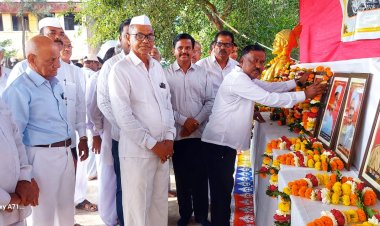 वरखेडा विद्यालयात मविप्र समाजदिन उत्साहात साजरा...
