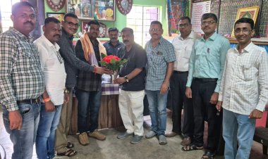 पालखेड बंधारा येथे ग्रामस्थांतर्फे  वायरमन गायकवाड यांचा सत्कार...