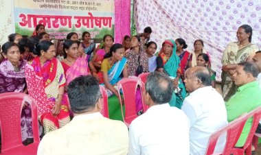 जिल्हाध्यक्ष मा. आमदार दिलीप बन्सोड यांच्या नेतृत्वात; काँग्रेसचे शिष्टमंडळ उपोषणकर्त्यांच्या भेटीला...