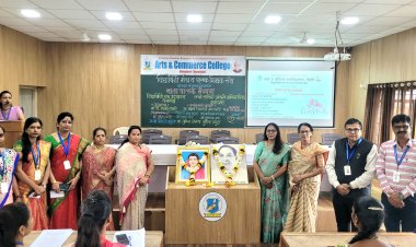 क्रांतिवीर वसंतराव नाईक महाविद्यालयात माता पालक मेळावा उत्साहात संपन्न...