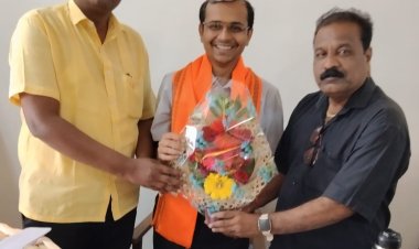 लोहारकर यांचा पत्रकारांकडून सत्कार...