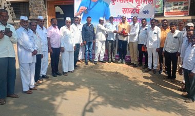 पिंपळनारेचे भुमीपुत्र सौरव साळवे यांना भालाफेक स्पर्धेत कांस्य पदक