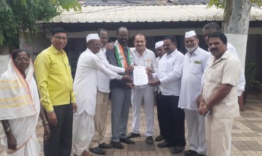 काँग्रेसच्या अनुसूचित जाती दिंडोरी तालुकाअध्यक्षपदी शाम गवारे यांची निवड