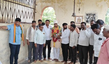 भाजप जिल्हाउपाध्यक्ष मळसिध्द मुगळे यांच्या विकास संवाद यात्रेस उत्स्फूर्त प्रतिसाद...