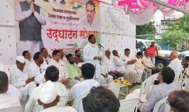 विरोधकांनी सावता माळी मंदिराच काम मंजूर नसताना; नारळ फोडले - आ. बाबासाहेब पाटील