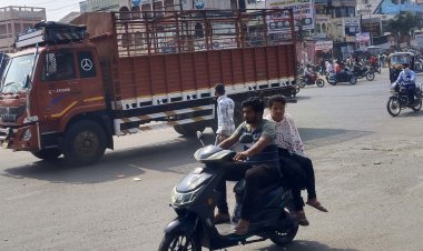 चाकण वाहतूक विभागाचा कारभार रामभरोसे, चौक जांब,पोलीस लांब...!