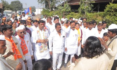 राजकीय : महाविकास आघाडीचे उमेदवार बाबाजी काळे यांच्याकडून शब्द, सभागृहात जाऊन पूर्व भागाचा पाण्याचा प्रश्न मार्गी लावणार..!