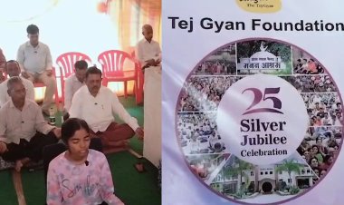 लातूर येथील मोरे नगर'मध्ये - 25 तास अखंड ध्यान...