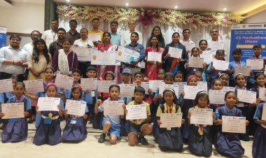 सी.एस. हॅकथॉन स्पर्धेत दिंडोरी तालुक्याचा दबदबा.!  कवडासर,पुणेगाव,माळेगाव काजी शाळेचे यश